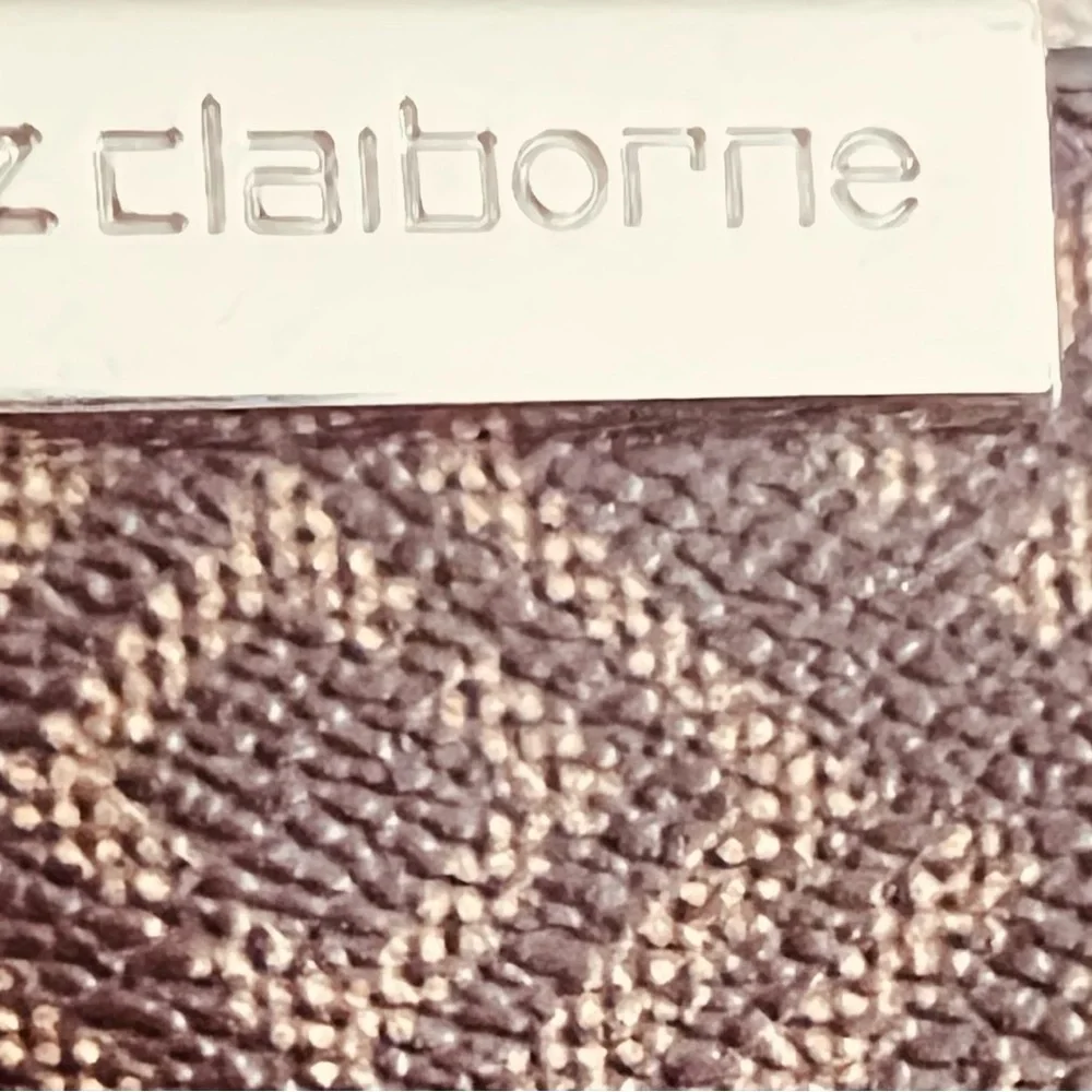 Liz Claiborne Brown Quilted Shoulder Bag